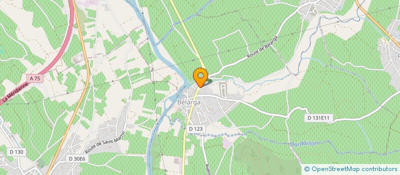 localisation de l'entreprise MONSIEUR JONATHAN PETIT  BELARGA