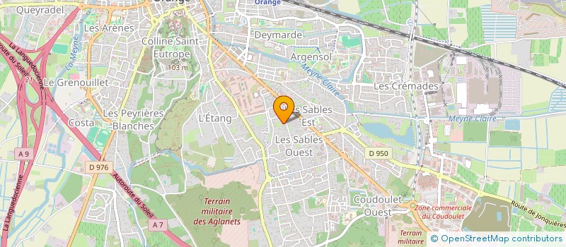 localisation de l'entreprise MONSIEUR JONATHAN PETIT  ORANGE