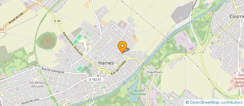 localisation de l'entreprise MONSIEUR JONATHAN PETIT JEAN  HARNES