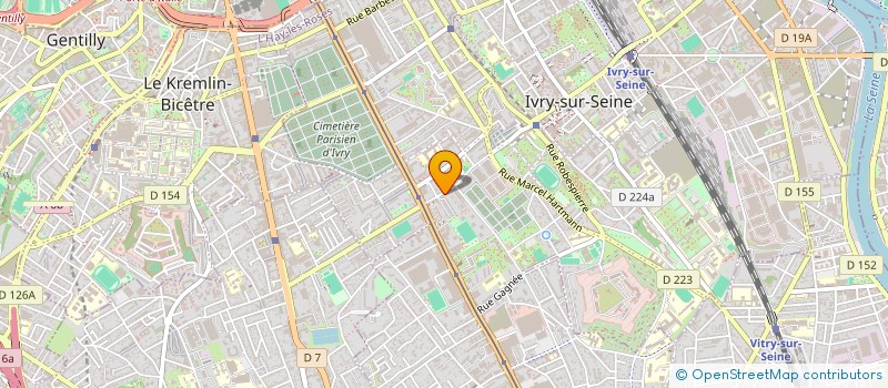 localisation de l'entreprise MONSIEUR JONATHAN PIARD  IVRY-SUR-SEINE