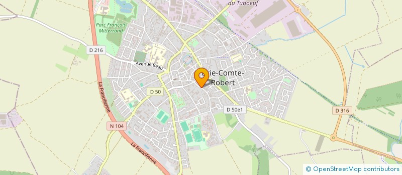 localisation de l'entreprise MONSIEUR JONATHAN PIART à BRIE-COMTE-ROBERT