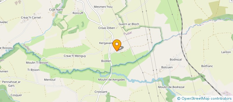 localisation de l'entreprise MONSIEUR JONATHAN PICQUET  IRVILLAC