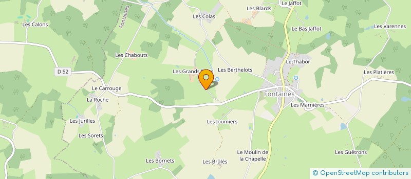 localisation de l'entreprise MONSIEUR JONATHAN PIERRON  SAINT-SAUVEUR-EN-PUISAYE