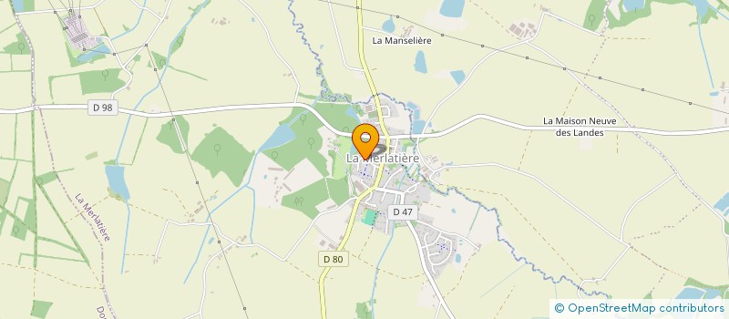 localisation de l'entreprise MONSIEUR JONATHAN PILLIARD  LA MERLATIERE