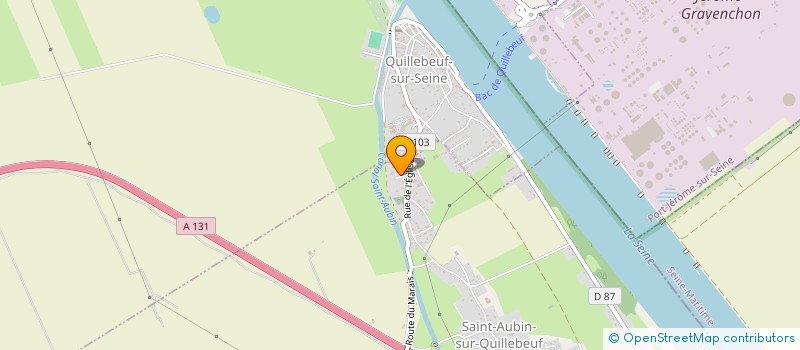 localisation de l'entreprise MONSIEUR JONATHAN PILON  SAINT-AUBIN-SUR-QUILLEBEUF