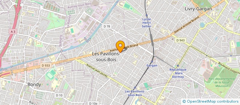 localisation de l'entreprise MONSIEUR JONATHAN PILOTIN  LES PAVILLONS-SOUS-BOIS