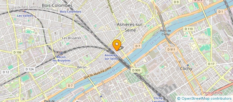 localisation de l'entreprise MONSIEUR JONATHAN PIQUEREL  ASNIERES-SUR-SEINE