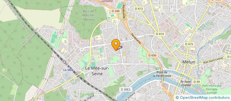 localisation de l'entreprise MONSIEUR JONATHAN POIRIER  LE MEE-SUR-SEINE