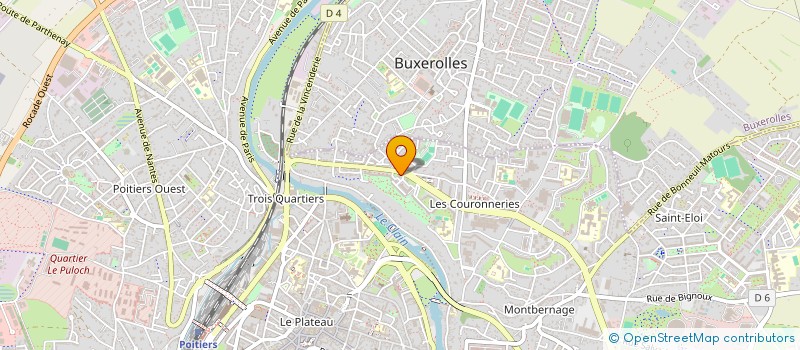 localisation de l'entreprise MONSIEUR JONATHAN POMMIER à POITIERS