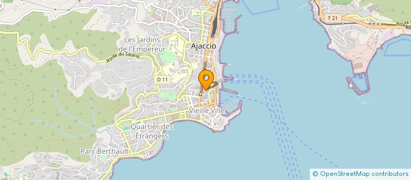 localisation de l'entreprise MONSIEUR JONATHAN PONCET à AJACCIO