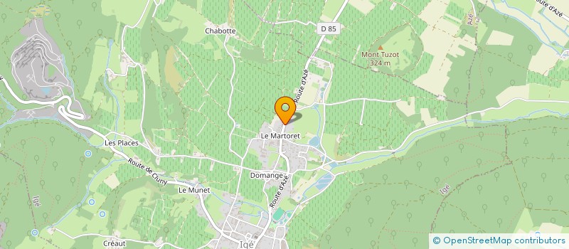 localisation de l'entreprise MONSIEUR JONATHAN PONCET  IGE