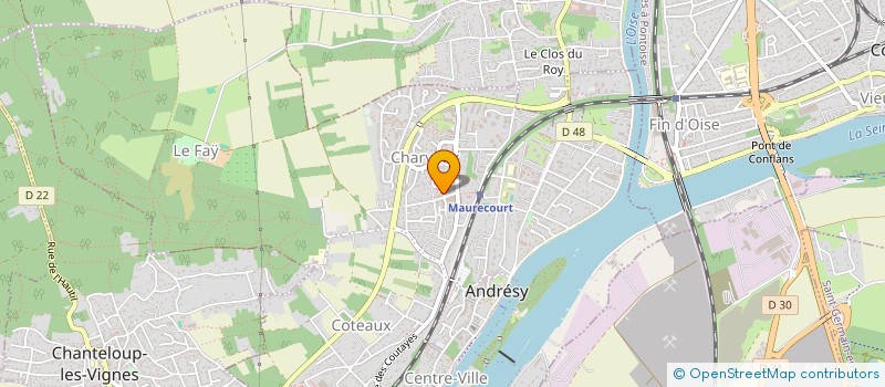 localisation de l'entreprise MONSIEUR JONATHAN PONDEZI  ANDRESY