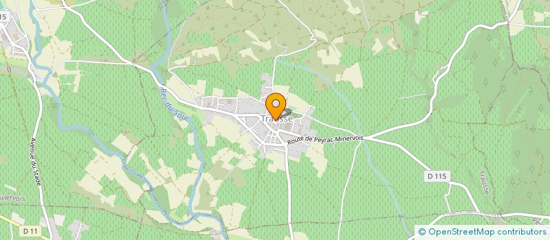 localisation de l'entreprise MONSIEUR JONATHAN POT  TRAUSSE