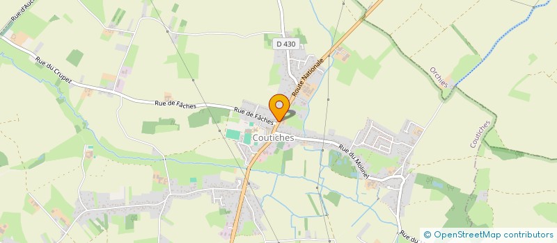 localisation de l'entreprise MONSIEUR JONATHAN POTIER  COUTICHES