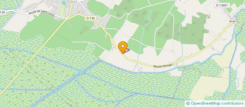 localisation de l'entreprise MONSIEUR JONATHAN POTIER  BRAUD-ET-SAINT-LOUIS