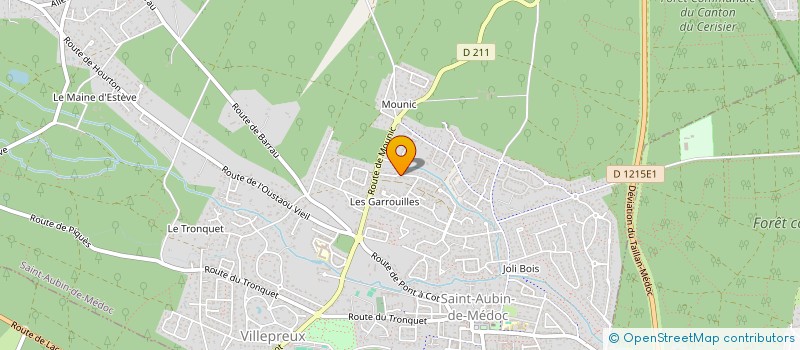 localisation de l'entreprise MONSIEUR JONATHAN POUBLANC  SAINT-AUBIN-DE-MEDOC