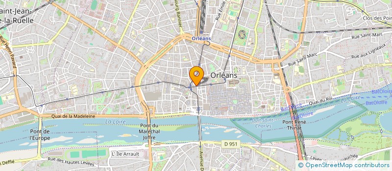 localisation de l'entreprise MONSIEUR JONATHAN POULAIN à ORLEANS