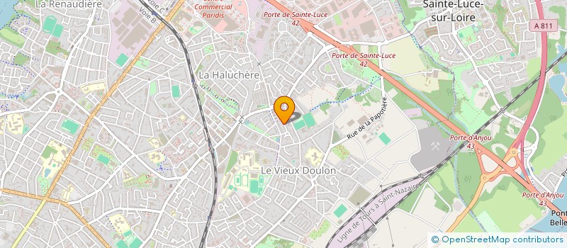 localisation de l'entreprise MONSIEUR JONATHAN POULET à NANTES