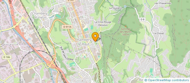 localisation de l'entreprise MONSIEUR JONATHAN PRESTI  CHAMBERY