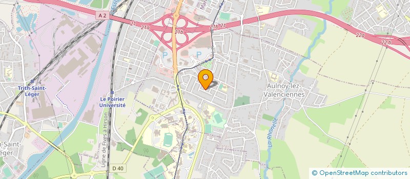localisation de l'entreprise MONSIEUR JONATHAN PREVOT  AULNOY-LEZ-VALENCIENNES