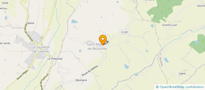 localisation de l'entreprise MONSIEUR JONATHAN PREVOT  SAINT-MARTIN-DE-BEAUVILLE