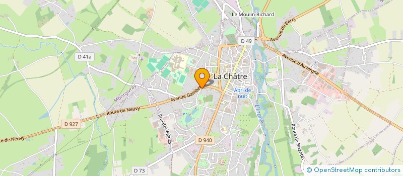 localisation de l'entreprise MONSIEUR JONATHAN PROUST à LA CHATRE