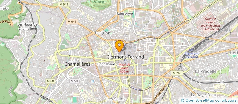 localisation de l'entreprise MONSIEUR JONATHAN PRUDENT  CLERMONT-FERRAND