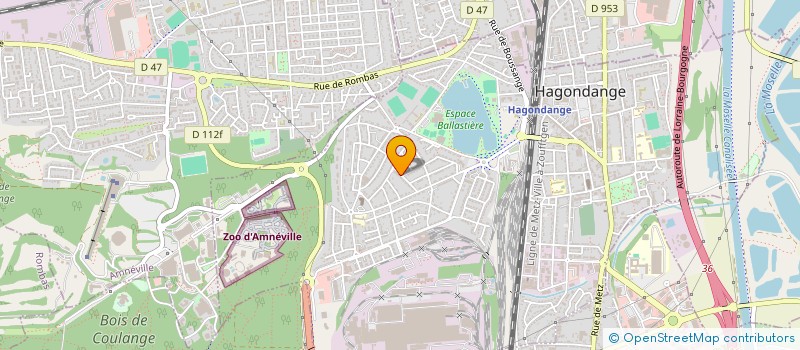 localisation de l'entreprise MONSIEUR JONATHAN PRZYGOCKI  HAGONDANGE