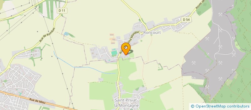 localisation de l'entreprise MONSIEUR JONATHAN PUGLIESE  RONCOURT