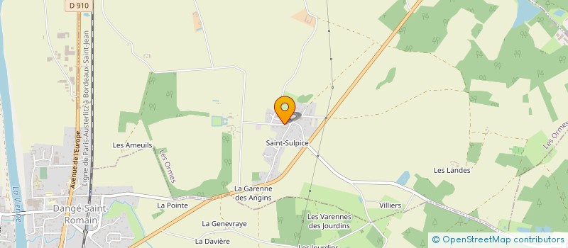 localisation de l'entreprise MONSIEUR JONATHAN PUISSANT  LES ORMES