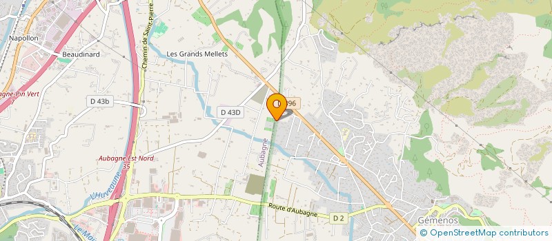 localisation de l'entreprise MONSIEUR JONATHAN QUESADA LIODAKIS  GEMENOS