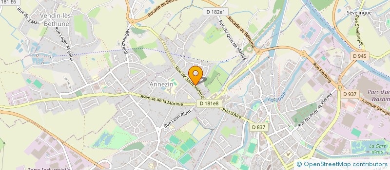 localisation de l'entreprise MONSIEUR JONATHAN QUEVA  ANNEZIN