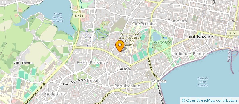 localisation de l'entreprise MONSIEUR JONATHAN QUILICI  SAINT-NAZAIRE