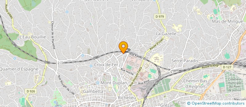 localisation de l'entreprise MONSIEUR JONATHAN RADET  NIMES