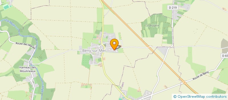 localisation de l'entreprise MONSIEUR JONATHAN RAFFE  BENY-SUR-MER