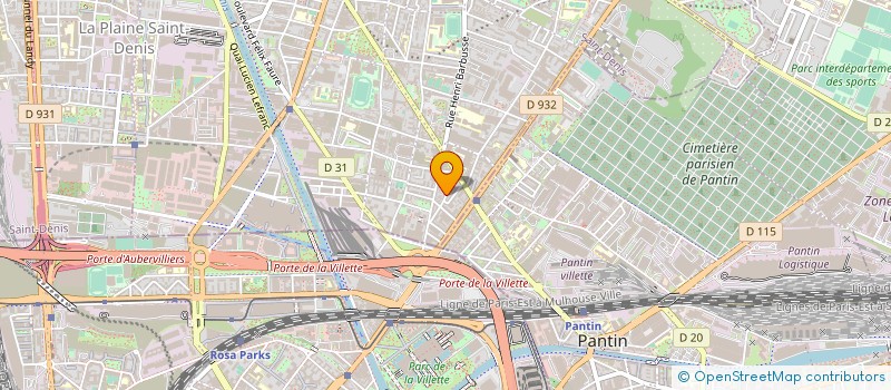 localisation de l'entreprise MONSIEUR JONATHAN RAMALHO CANDEIAS  AUBERVILLIERS