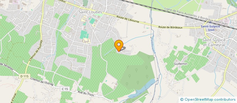 localisation de l'entreprise MONSIEUR JONATHAN RAMBEAUT  SAINT-LOUBES