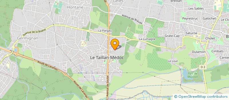 localisation de l'entreprise MONSIEUR JONATHAN RAMBOUT  LE TAILLAN-MEDOC