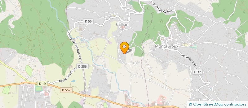 localisation de l'entreprise MONSIEUR JONATHAN RAMOS GONZALES  CALLIAN