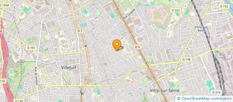 localisation de l'entreprise MONSIEUR JONATHAN RAPHA à VITRY-SUR-SEINE