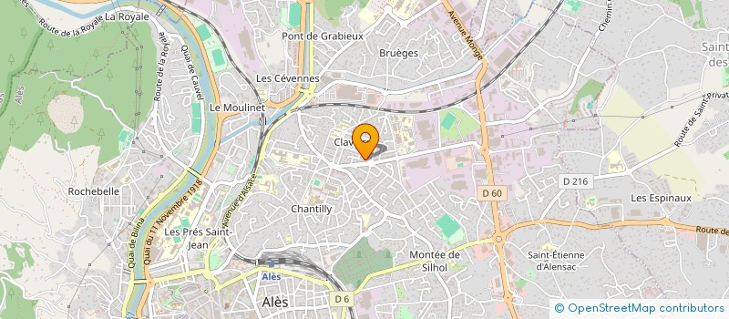 localisation de l'entreprise MONSIEUR JONATHAN RATTENNI à ALES