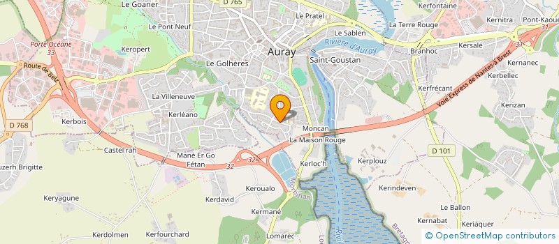 localisation de l'entreprise MONSIEUR JONATHAN RAVIART  LANESTER