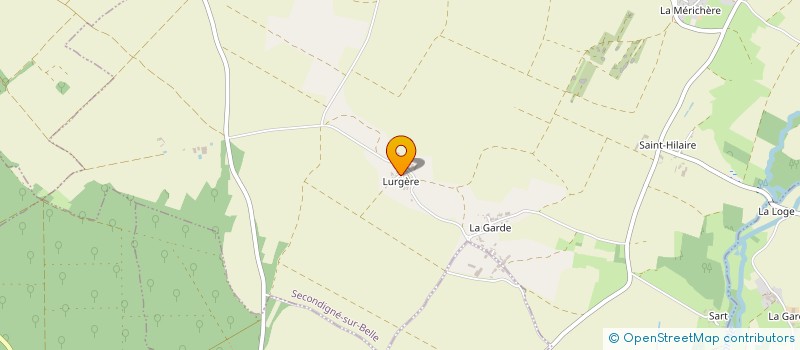 localisation de l'entreprise MONSIEUR JONATHAN REDMAN  SECONDIGNE-SUR-BELLE