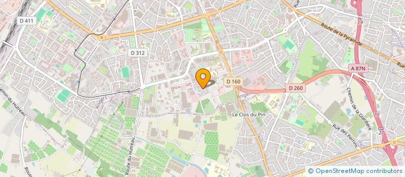 localisation de l'entreprise MONSIEUR JONATHAN REDOR à ANGERS