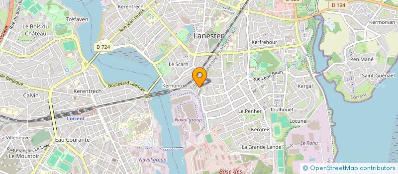 localisation de l'entreprise MONSIEUR JONATHAN REINHARD  LANESTER