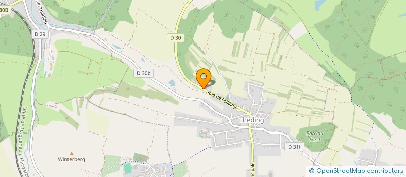 localisation de l'entreprise MONSIEUR JONATHAN REINHARDT  THEDING