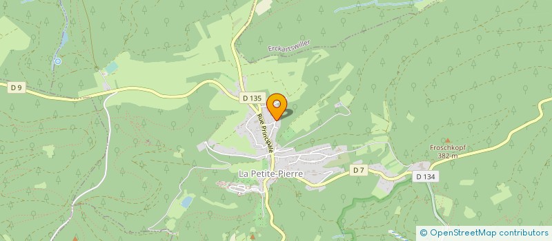 localisation de l'entreprise MONSIEUR JONATHAN REISER  LA PETITE-PIERRE