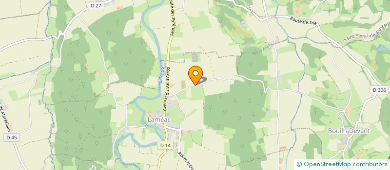 localisation de l'entreprise MONSIEUR JONATHAN REMY  LAMEAC