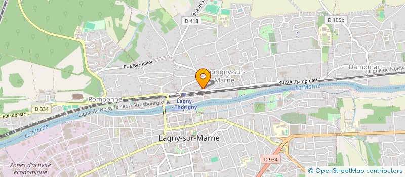 localisation de l'entreprise MONSIEUR JONATHAN REMY-ARECOL  THORIGNY-SUR-MARNE