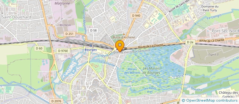 localisation de l'entreprise MONSIEUR JONATHAN RENARD  BOURGES